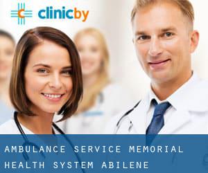 Ambulance Service Memorial Health System (Abilene)