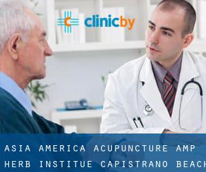 Asia America Acupuncture & Herb Institue (Capistrano Beach)