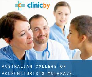 Australian College Of Acupuncturists (Mulgrave)