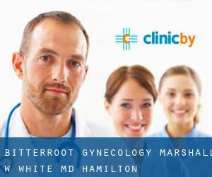 Bitterroot Gynecology Marshall W White MD (Hamilton)