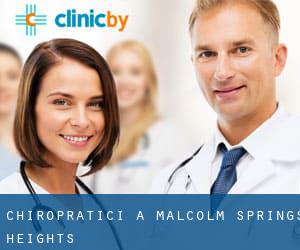 Chiropratici a Malcolm Springs Heights
