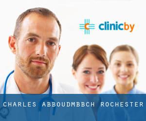 Charles Abboud,MB,BCH (Rochester)