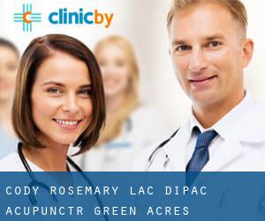 Cody Rosemary Lac Dipac Acupunctr (Green Acres)