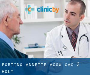 Fortino Annette Acsw Cac-2 (Holt)