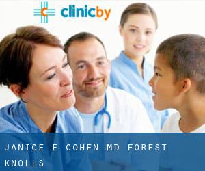 Janice E Cohen, MD (Forest Knolls)