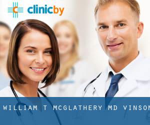 William T McGlathery, MD (Vinson)